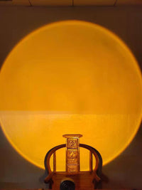 Sunset lamp glow effect