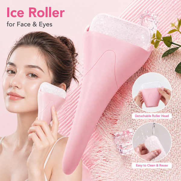 CryoGlow handheld facial ice roller